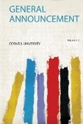 Cover: General Announcement: Volume 1 - HardPress Ltd