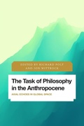 Cover: The Task of Philosophy in the Anthropocene - Rowman & Littlefield International