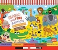 Cover: Search and Find Notebooks: Animals - Auzou