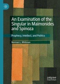 Abbildung von: An Examination of the Singular in Maimonides and Spinoza - Palgrave Macmillan
