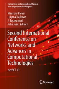 Enlarge image Cover: Second International Conference on Networks and Advances in Computational Technologies - Springer