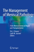 Cover: The Management of Meniscal Pathology - Springer