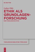 Cover: Ethik als Grundlagenforschung - De Gruyter