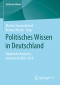 Cover: Politisches Wissen in Deutschland - Springer VS