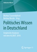 Cover: Politisches Wissen in Deutschland - Springer VS