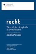 Cover: T&auml;ter-Opfer-Ausgleich in Deutschland - Forum Vlg Godesberg