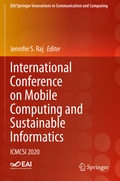 Bild: International Conference on Mobile Computing and Sustainable Informatics - Springer