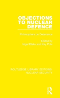 Enlarge image Cover: Objections to Nuclear Defence - Routledge