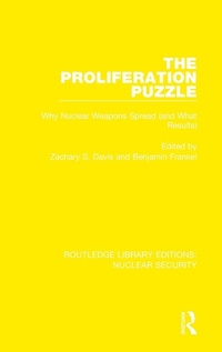 Enlarge image Cover: The Proliferation Puzzle - Routledge