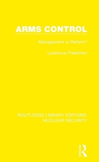 Enlarge image Cover: Arms Control - Routledge