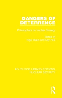 Enlarge image Cover: Dangers of Deterrence - Routledge