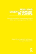 Cover: Nuclear Disengagement in Europe - Routledge