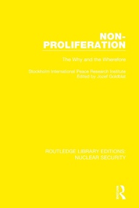 Abbildung von: Non-Proliferation - Routledge