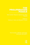 Cover: The Proliferation Puzzle - Routledge