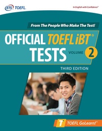 Enlarge image Cover: Official TOEFL iBT Tests Volume 2, Third Edition - McGraw-Hill Education