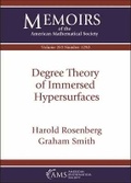 Cover: Degree Theory of Immersed Hypersurfaces - American Mathematical Society