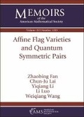 Cover: Affine Flag Varieties and Quantum Symmetric Pairs - American Mathematical Society