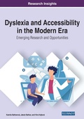 Cover: Dyslexia and Accessibility in the Modern Era: Emerging Research and Opportunities - Business Science Reference