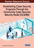 Cover: Establishing Cyber Security Programs Through the Community Cyber Security Maturity Model (CCSMM) - Business Science Reference