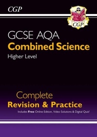 Enlarge image Cover: New GCSE Combined Science AQA Higher Complete Revision & Practice with CGP RevisionHub - Coordination Group Publications Ltd (CGP)