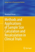 Cover: Methods and Applications of Sample Size Calculation and Recalculation in Clinical Trials - Springer