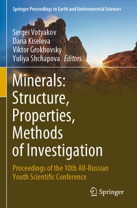Abbildung von: Minerals: Structure, Properties, Methods of Investigation - Springer