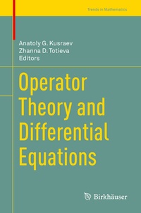 Abbildung von: Operator Theory and Differential Equations - Birkhäuser
