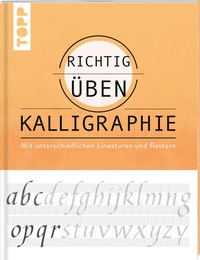 Abbildung von: richtig üben Kalligraphie - Frech