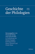 Cover: Geschichte der Philologien - Wallstein