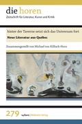 Cover: hinter der Taverne setzt sich das Universum fort - Wallstein