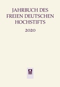 Cover: Jahrbuch des Freien Deutschen Hochstifts 2020 - Wallstein
