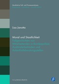 Cover: Moral und Staatlichkeit - Verlag Barbara Budrich