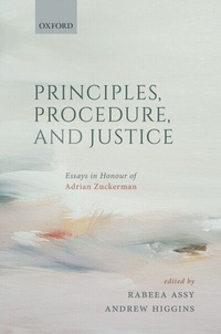 Abbildung von: Principles, Procedure, and Justice - OUP eBook