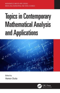 Abbildung von: Topics in Contemporary Mathematical Analysis and Applications - CRC Press