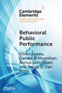 Cover: Behavioral Public Performance - Cambridge University Press