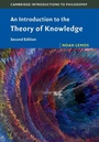 Cover: An Introduction to the Theory of Knowledge - Cambridge University Press