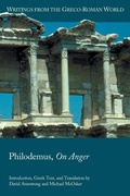 Cover: Philodemus, On Anger - Society of Biblical Literature