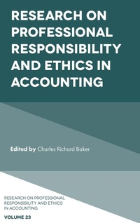 Enlarge image Cover: Research on Professional Responsibility and Ethics in Accounting - Emerald Publishing Limited