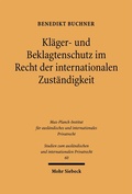 Cover: Kl&auml;ger- und Beklagtenschutz im Recht der internationalen Zust&auml;ndigkeit - Mohr Siebeck