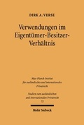 Bild: Verwendungen im Eigentuemer-Besitzer-Verhaeltnis - Mohr Siebeck