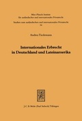 Bild: Internationales Erbrecht in Deutschland und Lateinamerika - Mohr Siebeck