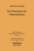 Bild: Die Dimension des Unternehmens - Mohr Siebeck