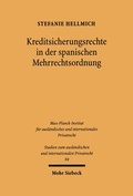 Bild: Kreditsicherungsrechte in der spanischen Mehrrechtsordnung insbesondere in Katalonien und Navarra - Mohr Siebeck