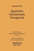 Bild: AEgyptisches internationales Vertragsrecht - Mohr Siebeck