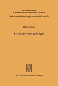 Bild: Alternativanknuepfungen - Mohr Siebeck