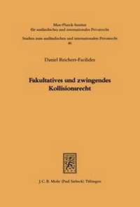 Bild: Fakultatives und zwingendes Kollisionsrecht - Mohr Siebeck