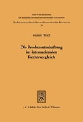 Bild: Die Produzentenhaftung im internationalen Rechtsvergleich - Mohr Siebeck
