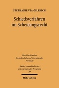 Bild: Schiedsverfahren im Scheidungsrecht - Mohr Siebeck