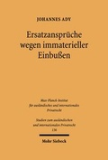 Bild: Ersatzansprueche wegen immaterieller Einbussen - Mohr Siebeck