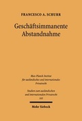 Bild: Geschaeftsimmanente Abstandnahme - Mohr Siebeck